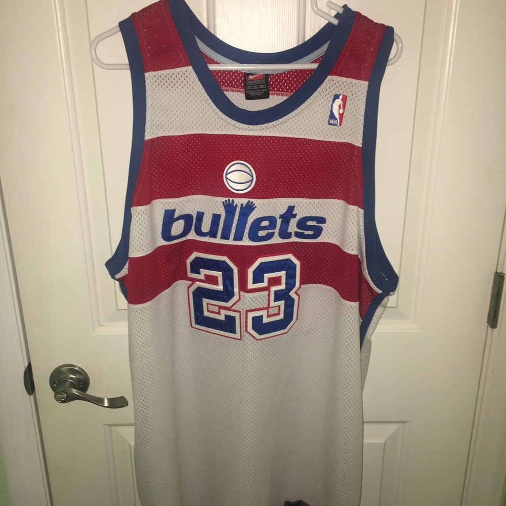 Nike 100% authentic Michael Jordan Bullets jersey